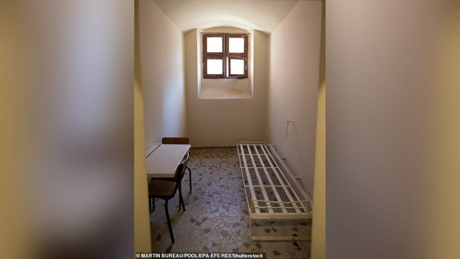 Sante prison cell in the French Capital