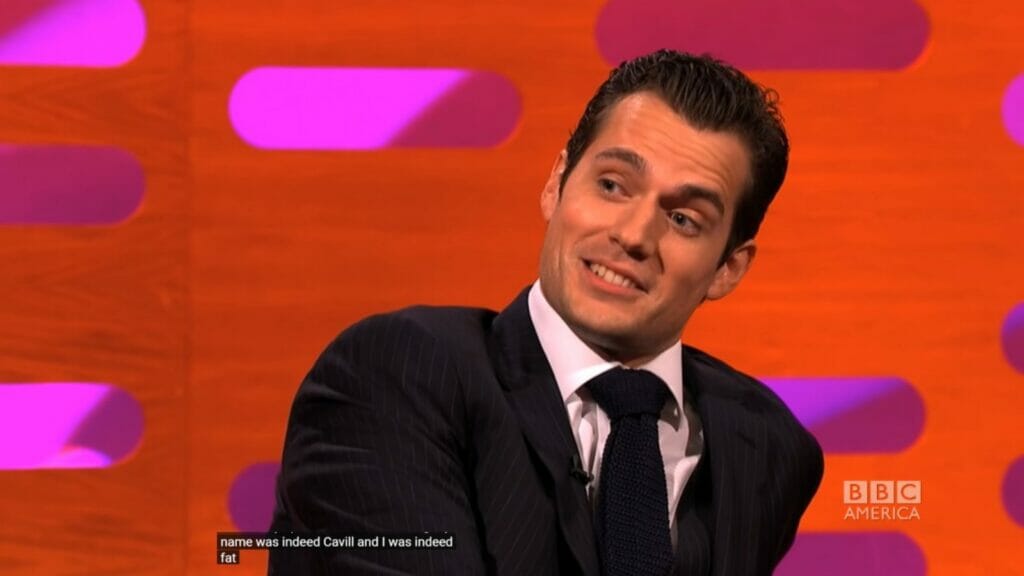 Henry Cavill At The Graham Norton Show