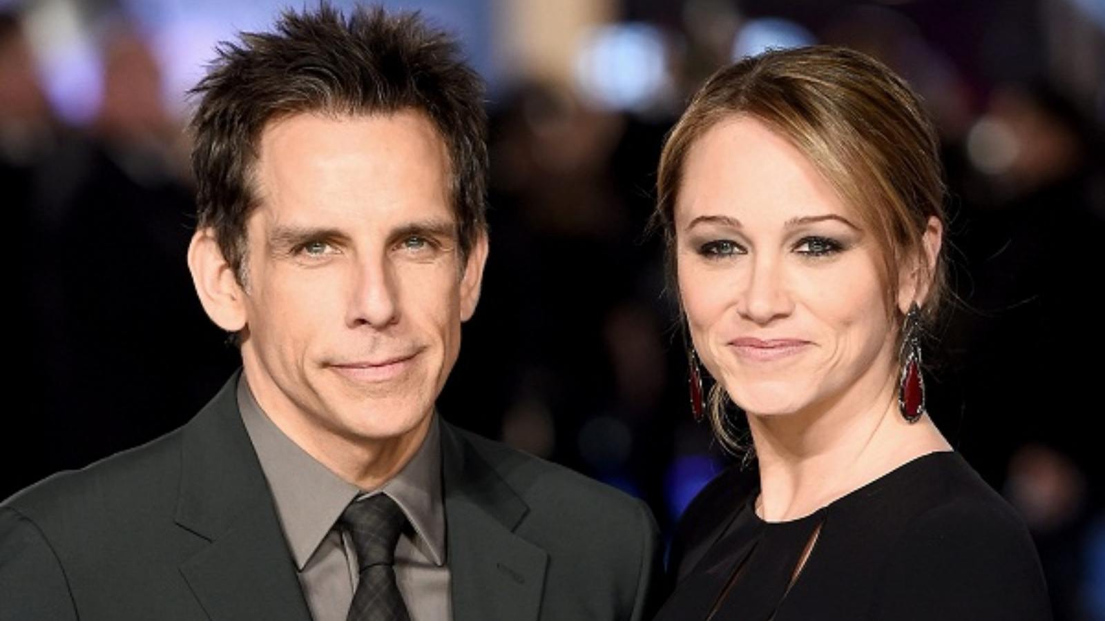 Ben Stiller with wife Christine Taylor