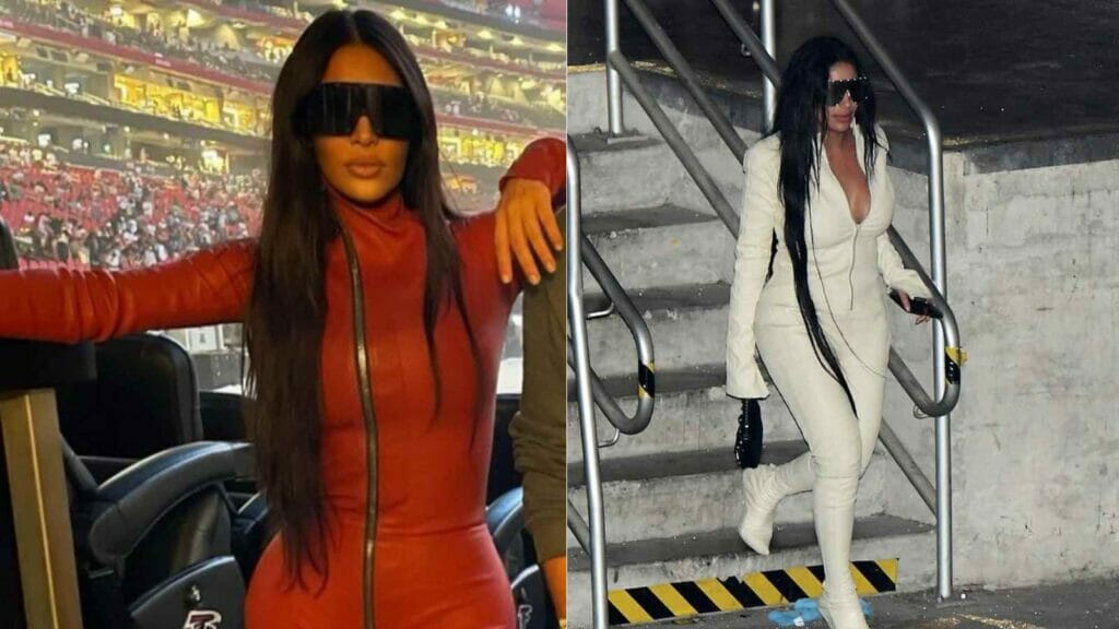 Kim Kardashian and Chaney Jones