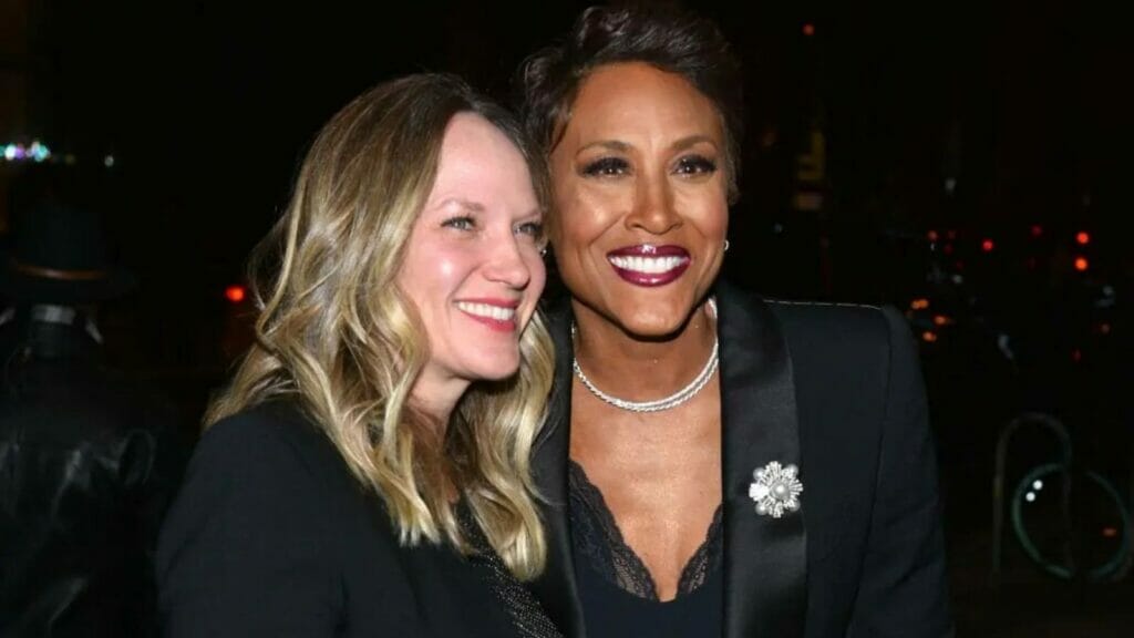 Amber Laign and Robin Roberts