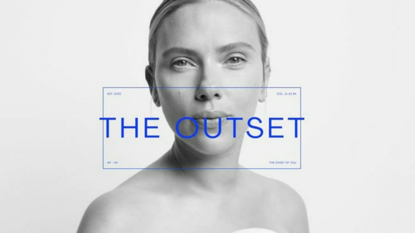 Johansson for her skincare line The Outset
