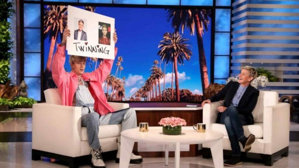 Machine Gun Kelly at “Ellen DeGeneres Show”