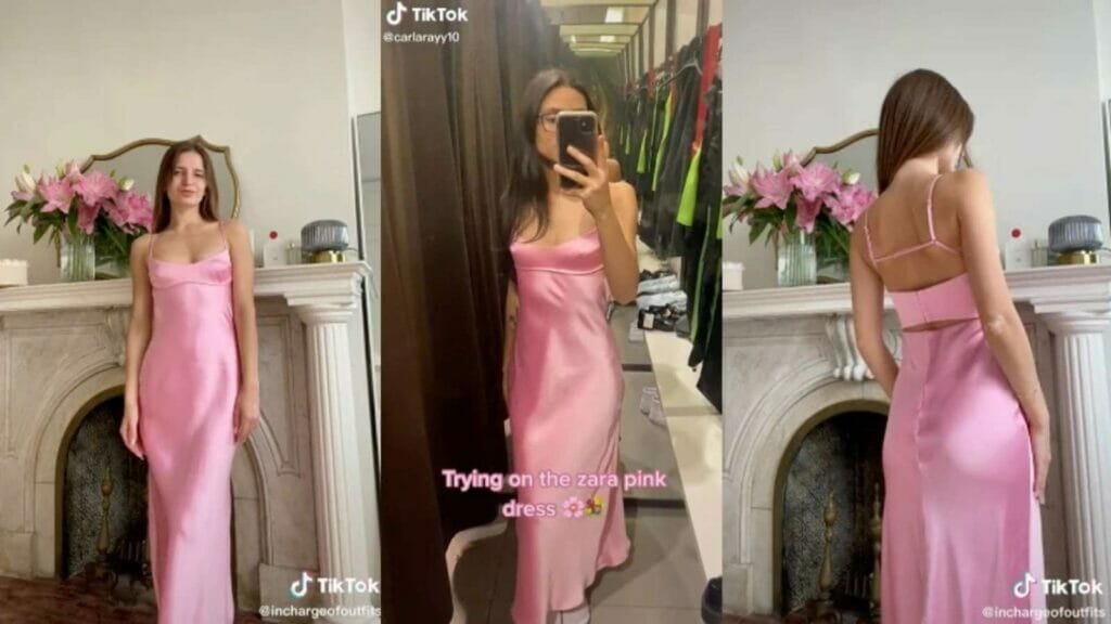 TikTok Users in Viral Dress