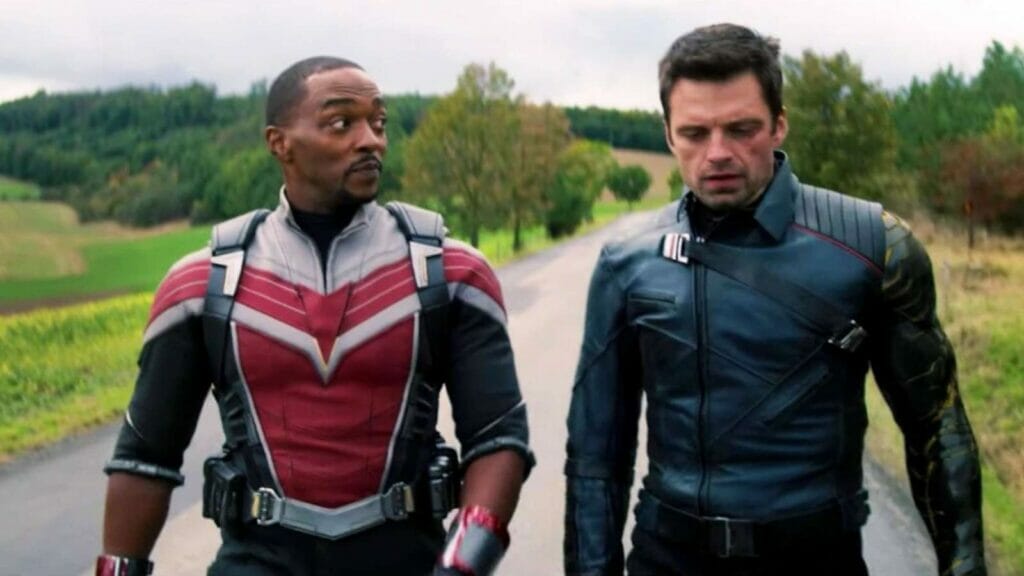 Anthony Mackie and Sebastian Stan