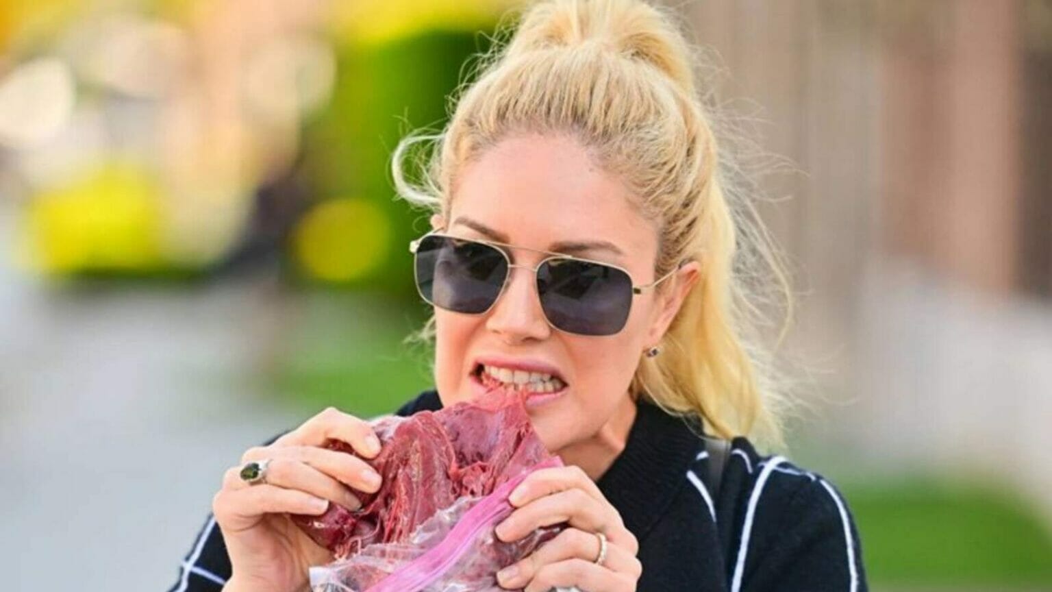 I Love Trying New Things Heidi Montag Explains Her New Raw Meat 