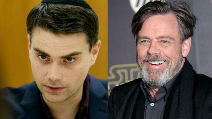 Ben Shapiro and Mark Hamill engage in an online row