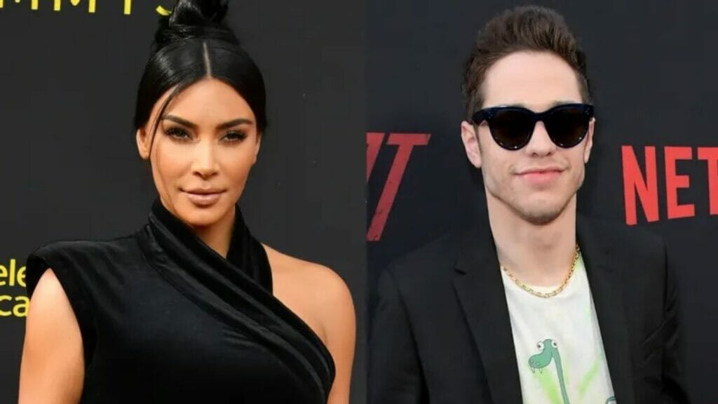 Kim Kardashian and Pete Davidson