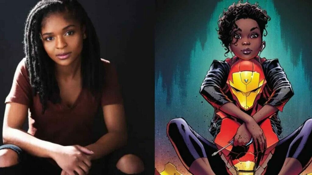 Dominique Thorne in Black Panther 2 as Ironheart