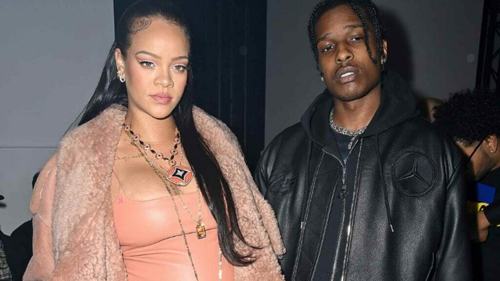 A$AP Rocky and Rihanna