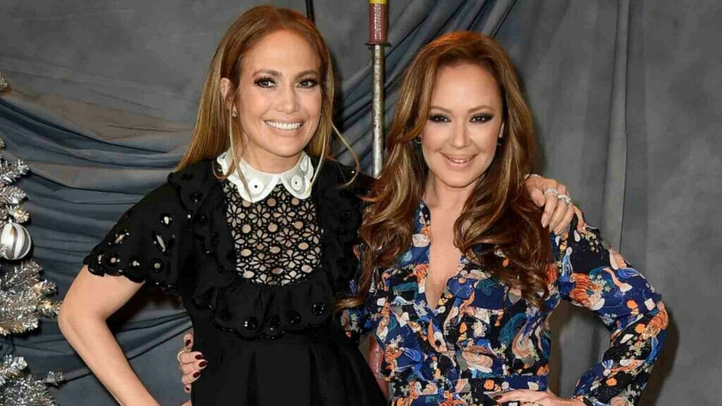 Jennifer Lopez and Leah Remini