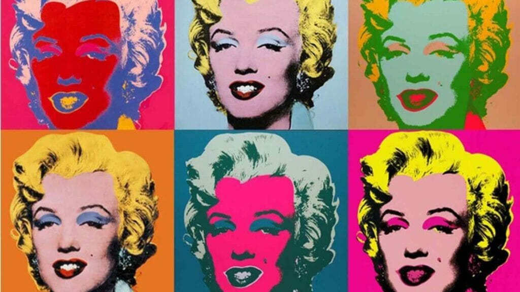 Marilyn Monroe Painting by Andy Warhol