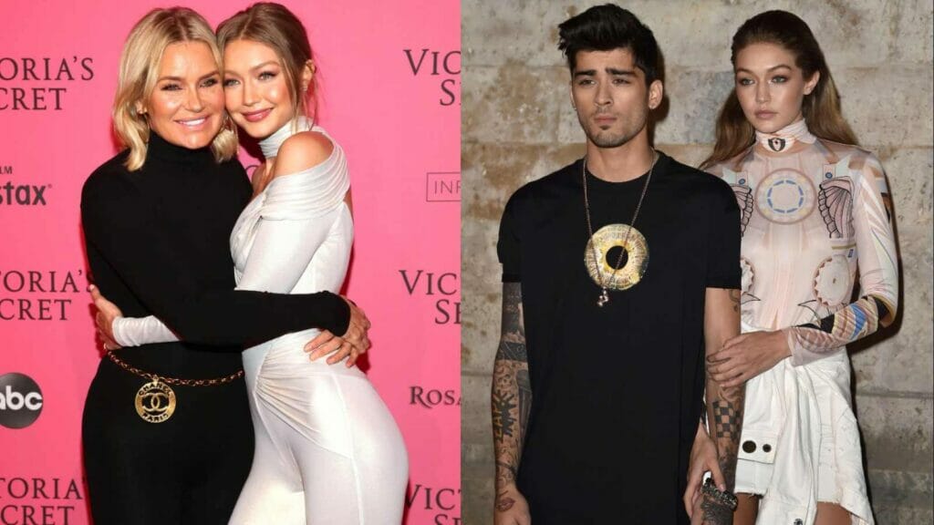 Zayn Malik, Gigi Hadid and Yolanda Hadid