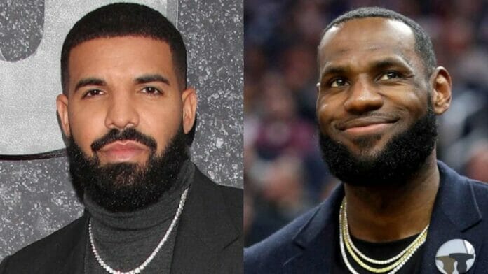 Drake and LeBron James