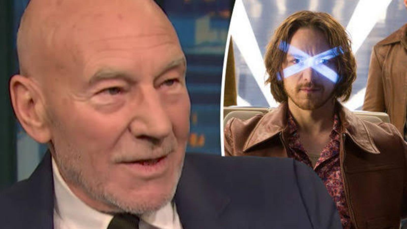 Patrick Stewart and James McAvoy