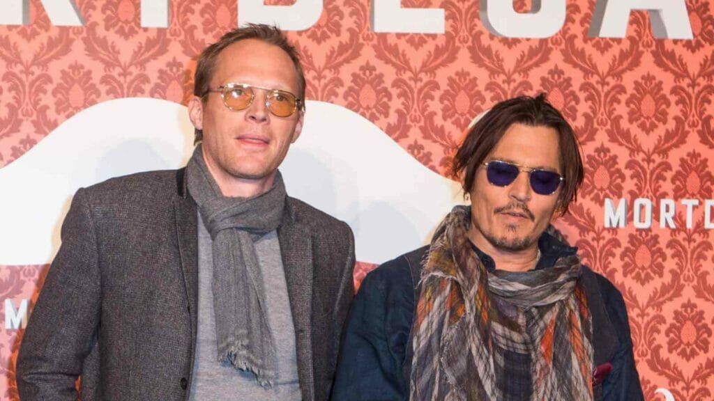 Paul Bettany and Johnny Depp