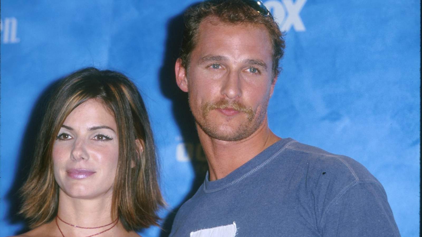 Sandra with Matthew McConaughey 