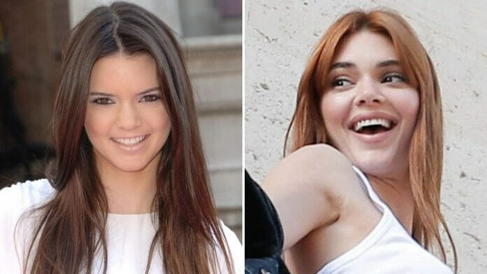 Kendall Jenner's hair transformation over the years