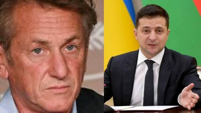 Sean Penn & President Volodymyr Zelensky