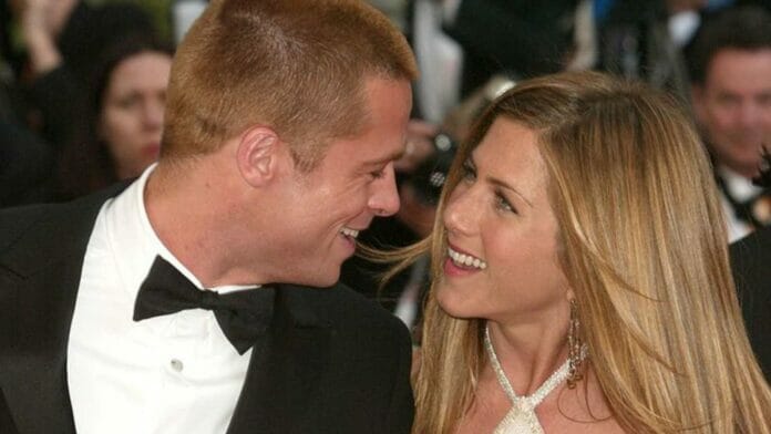 Brad Pitt and Jennifer Anniston