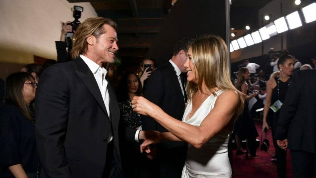 Brad Pitt and Jennifer Anniston