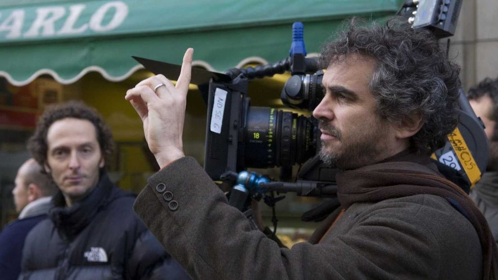 Alfonso Cuarón while filming Children Of Men