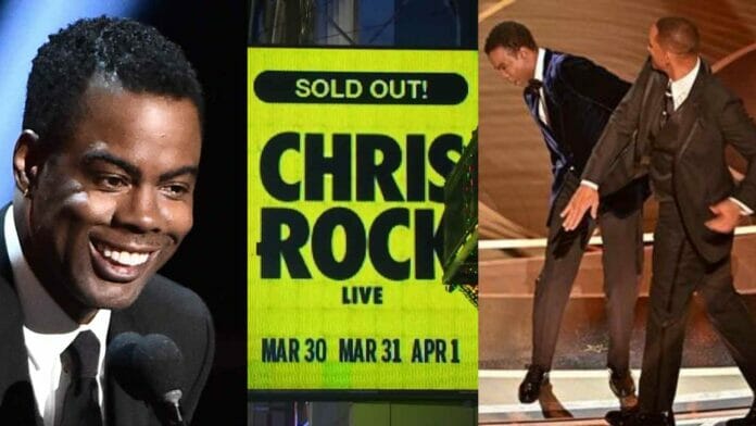 Chris Rock responds to the Oscars Assault by Will Smith In His Show