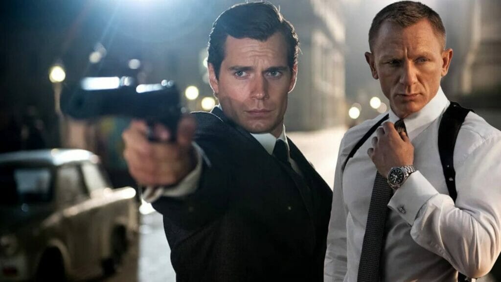 Henry Cavill and Daniel Craig 