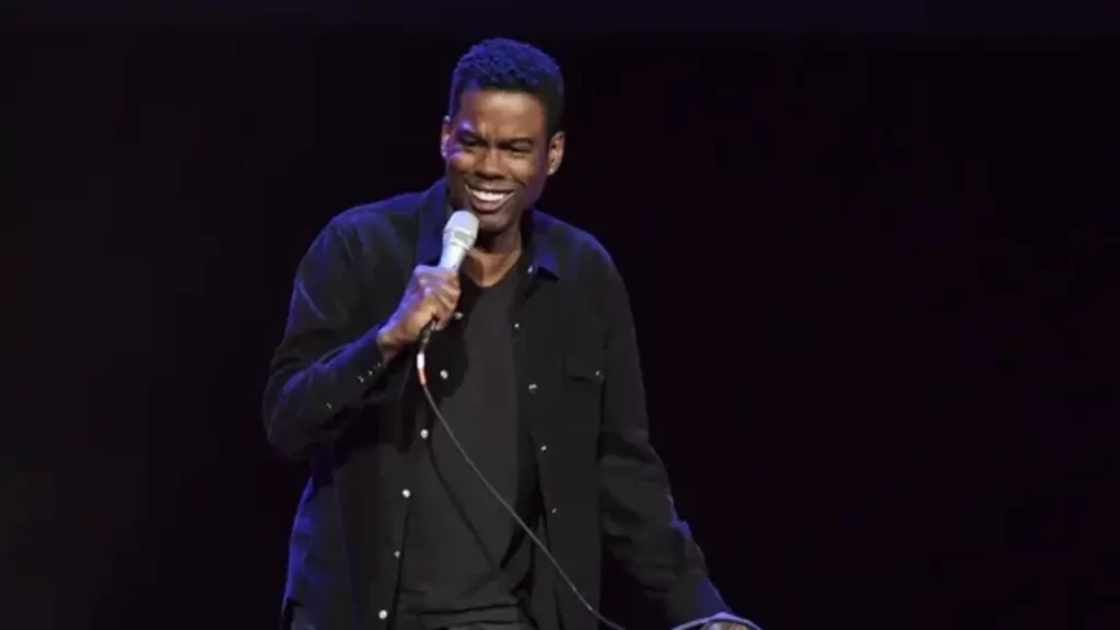 Chris Rock on stage