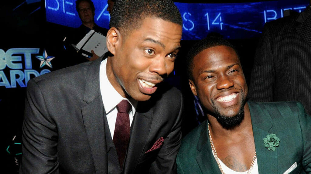 Chris Rock with Kevin Hart