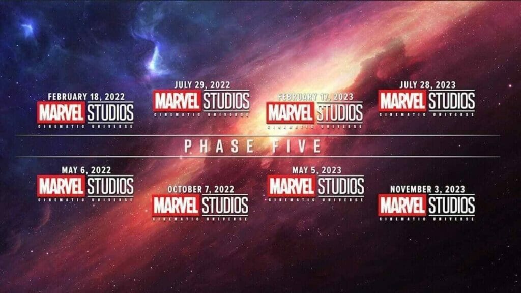 Marvel Phase 5 Dates