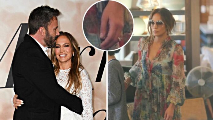 Jennifer Lopez Hints At Engagement With Ben Affleck