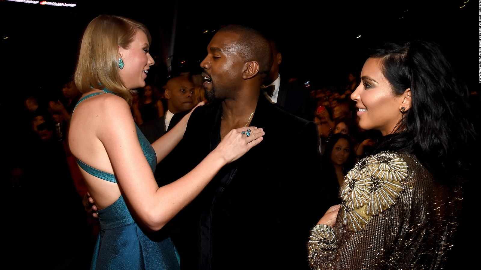 Swift, Kanye, and Kim 