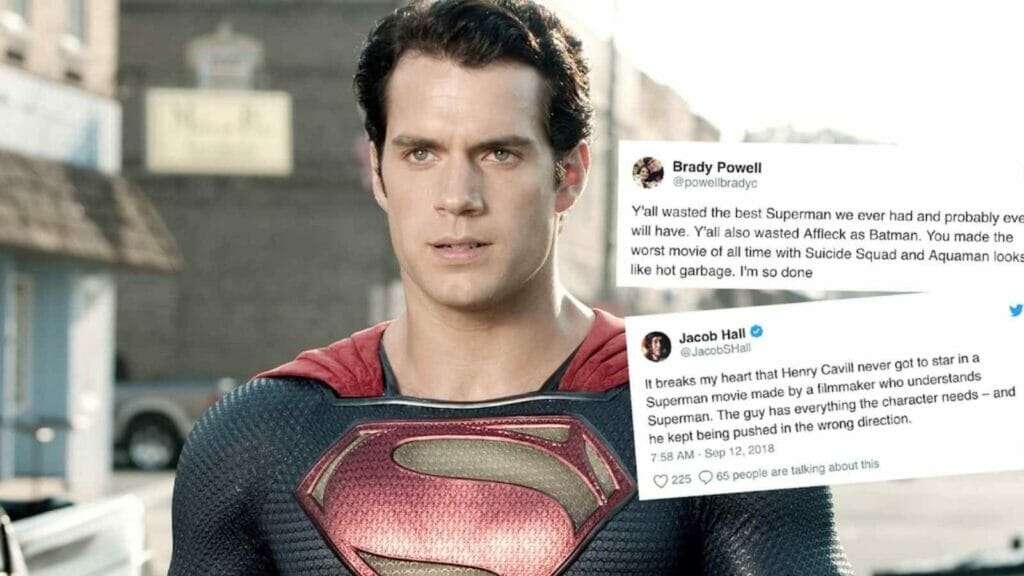 Henry Cavill as Superman 