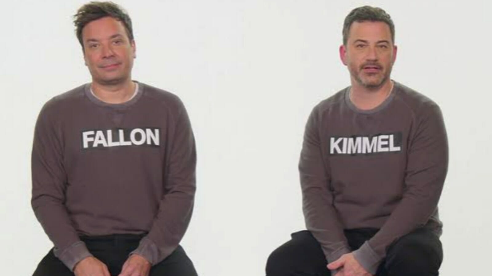 Jimmy Fallon and Jimmy Kimmel