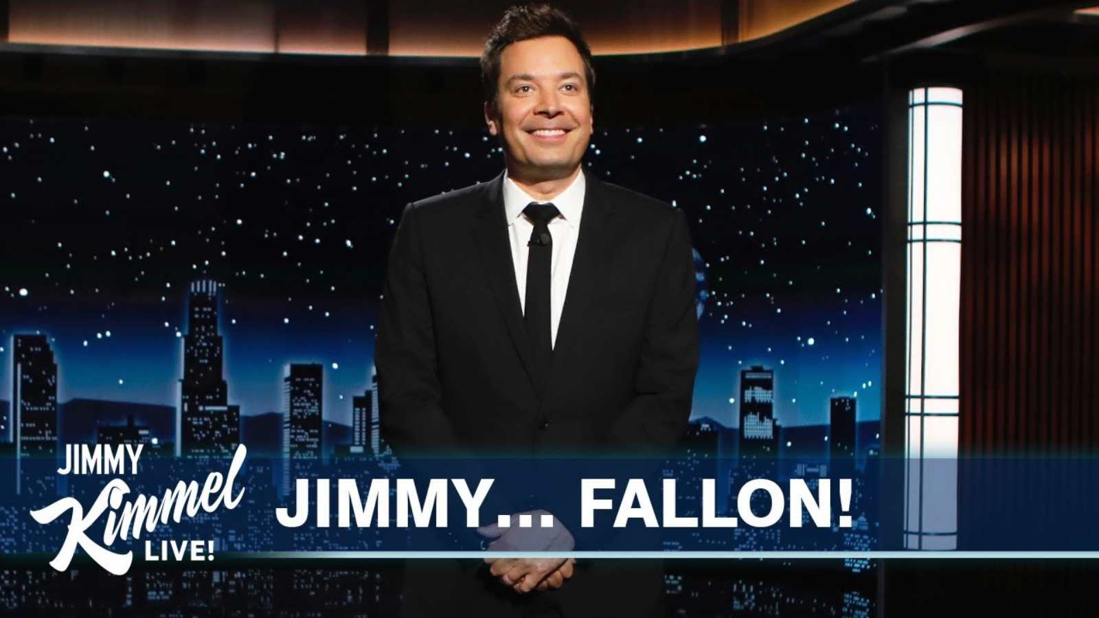 Jimmy Fallon On Jimmy Kimmel Live as Host