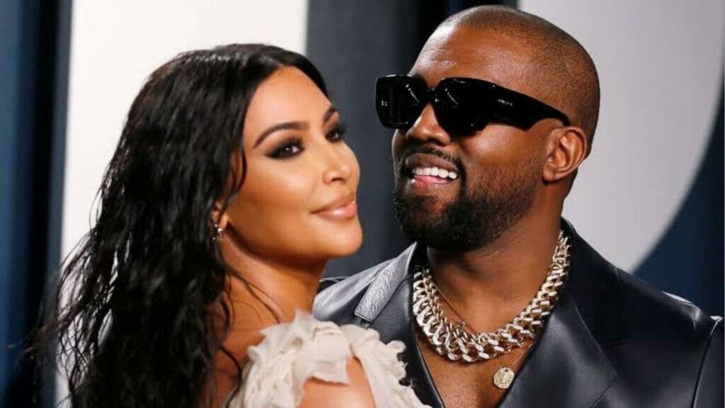 Kim Kardashian and Kanye West