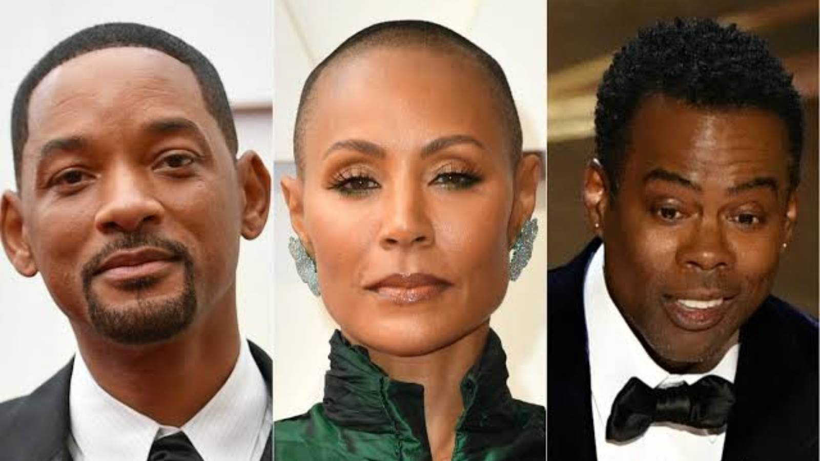 Will Smith, Jada Smith, and Chris Rock