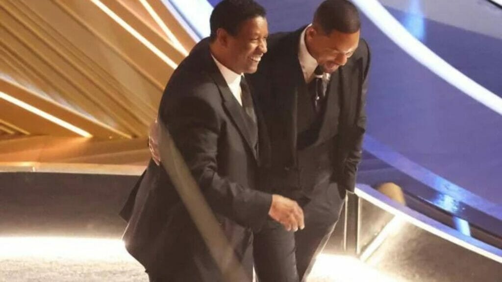 Denzel Comforting Will