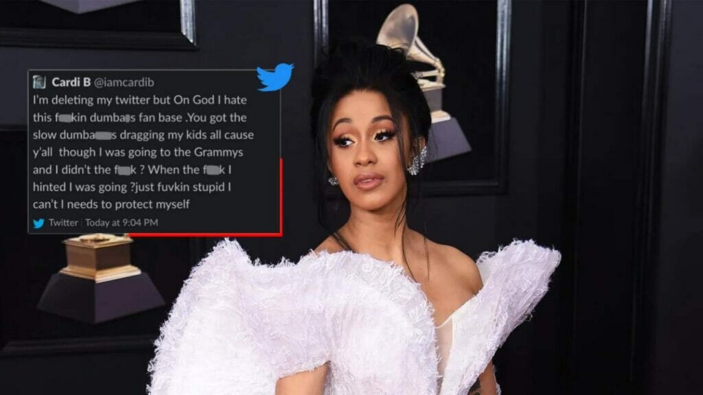 Cardi B Tweet Before She Deleted  The Account 