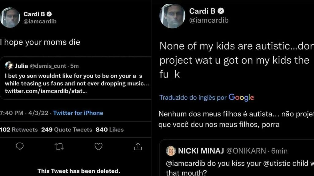Cardi B reacts To Trolls on her kids 