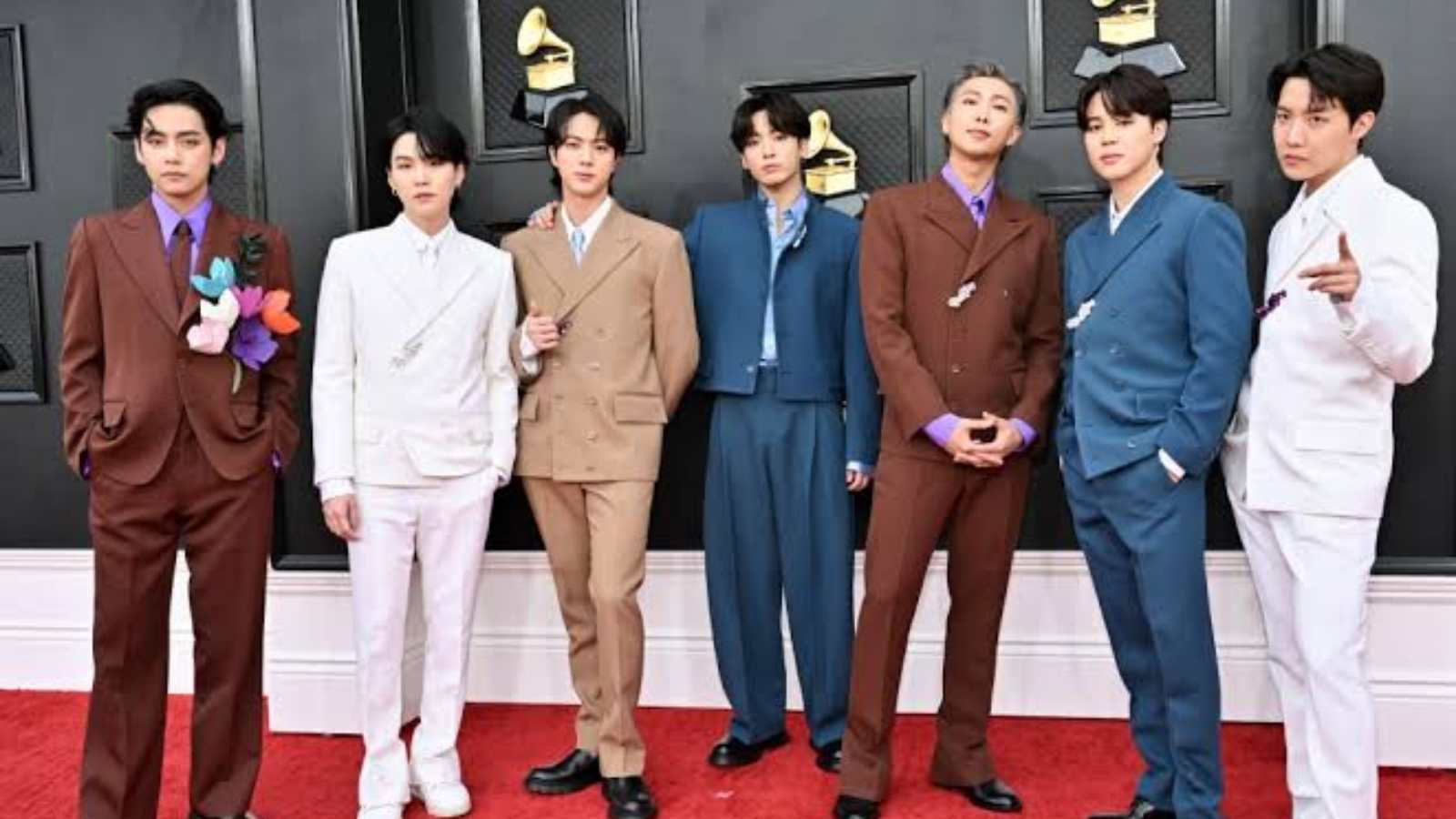 BTS at Grammys