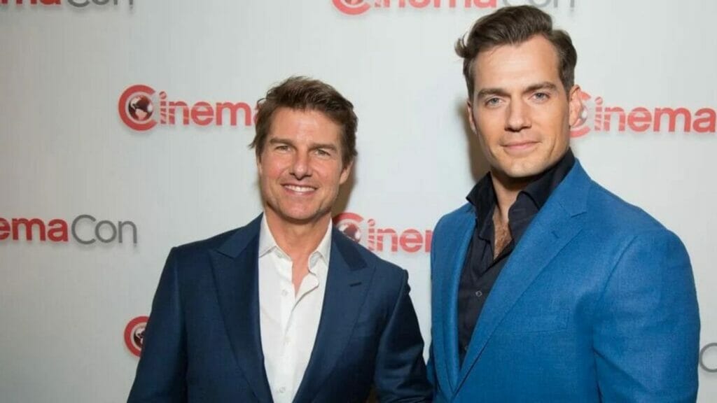 Tom Cruise and Henry Cavill 