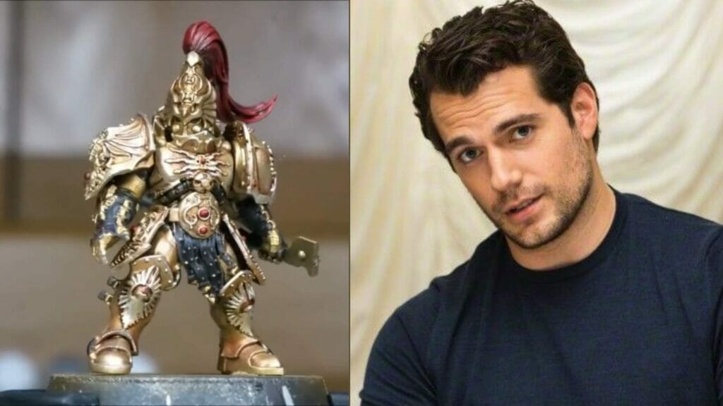 Custodian Gaurd Warhammer 40k and Henry Cavill 