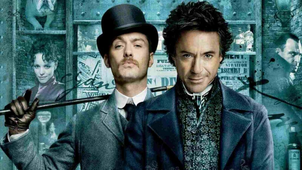 Robert Downey in Sherlock Holmes