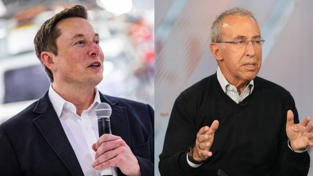 Elon Musk and Ron Baron