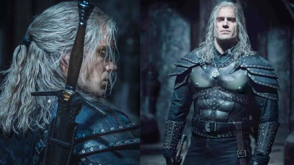 Henry Cavill's Geralt Of Rivia Armor in Season 2