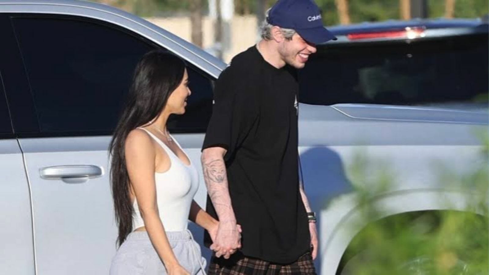 Kim Kardashian and Pete Davidson