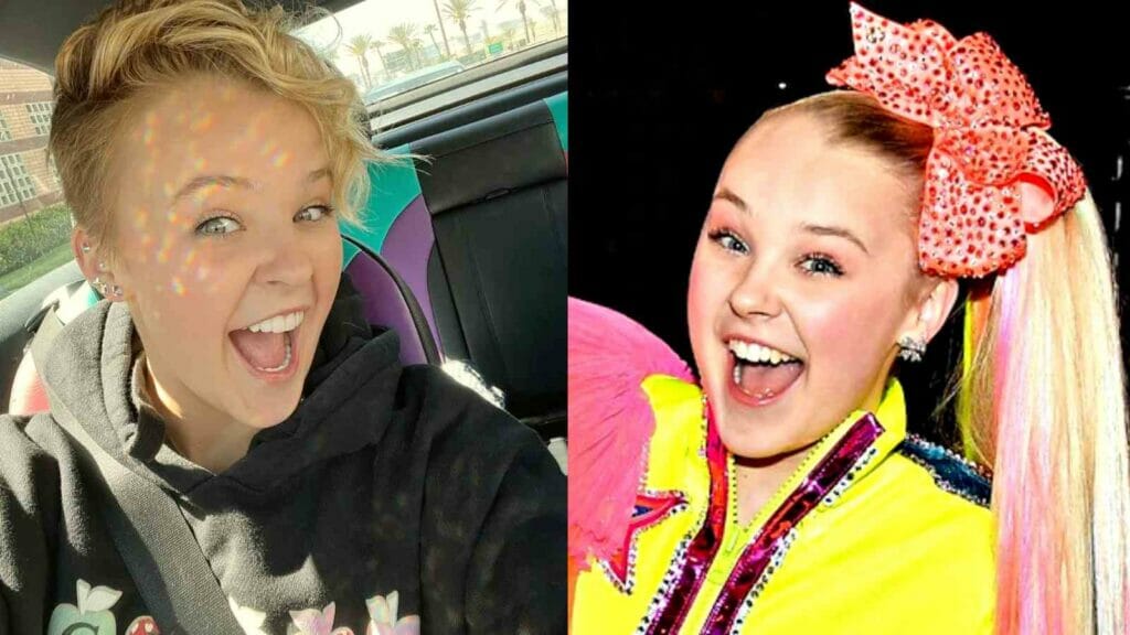 JoJo Siwa New Hairstyle On Left 