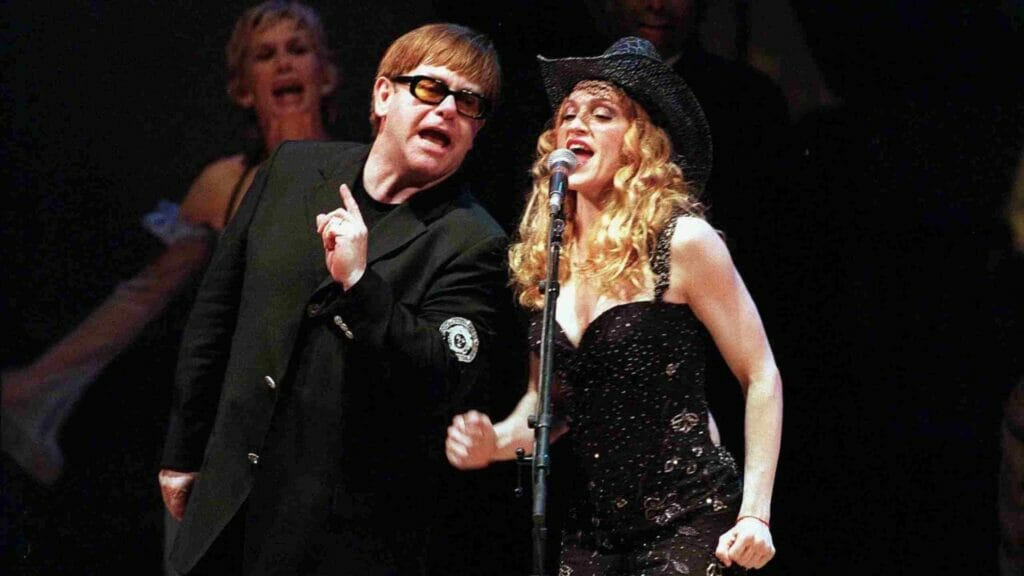 Madonna and Elton John